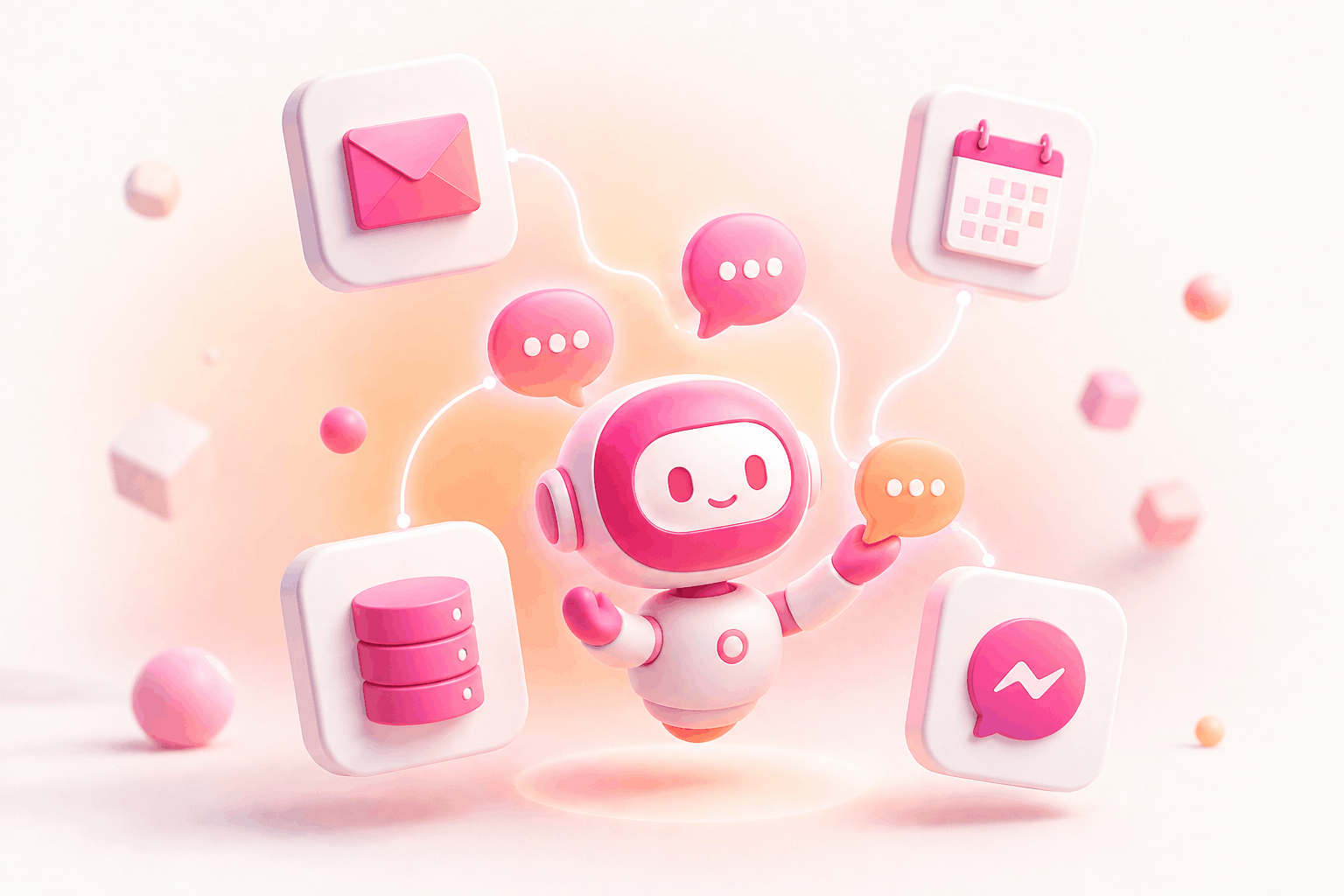 KI-Chatbot und KI-Agent für Website zur automatisierten Kundenkommunikation