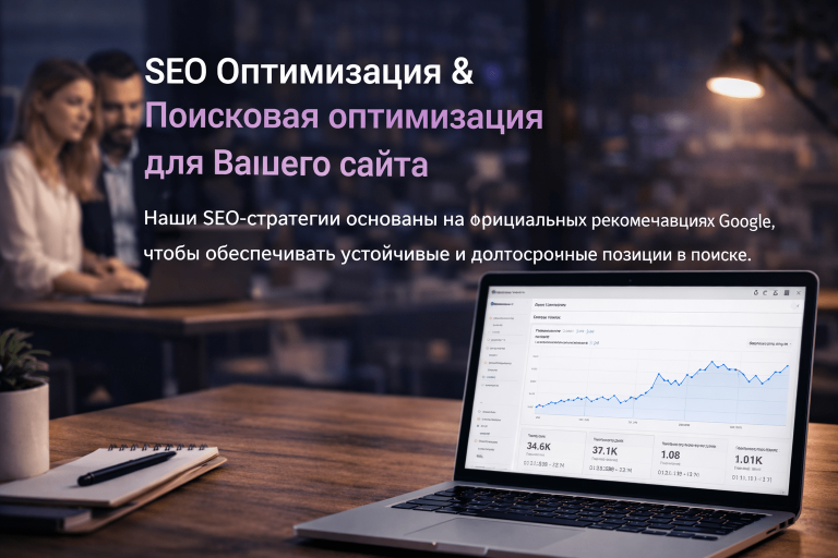 SEO оптимизация и поисковая оптимизация сайта для роста позиций в Google